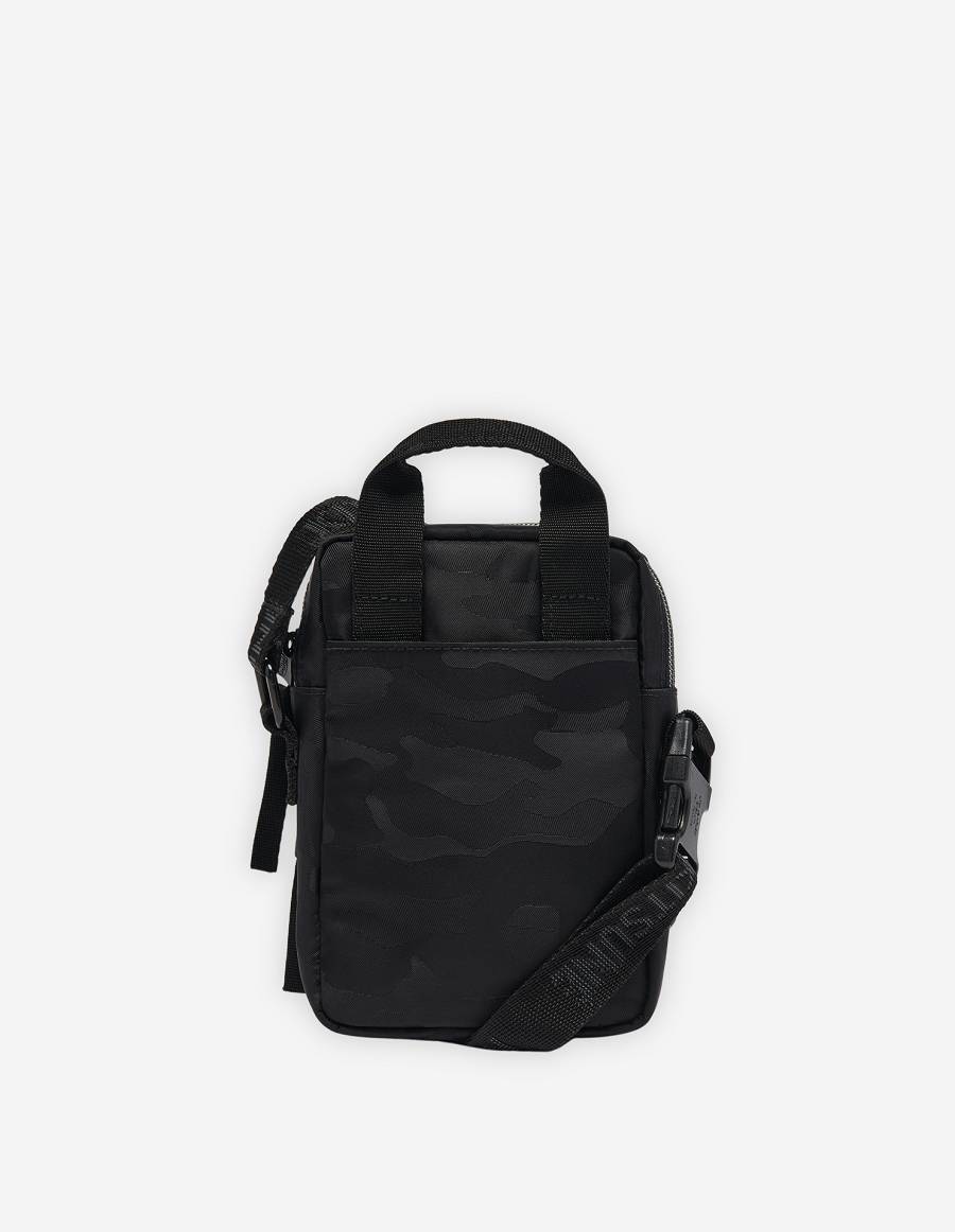 Black Men's Maison Kitsune Mkxeastpak One Crossbody Bags | AU-L0952