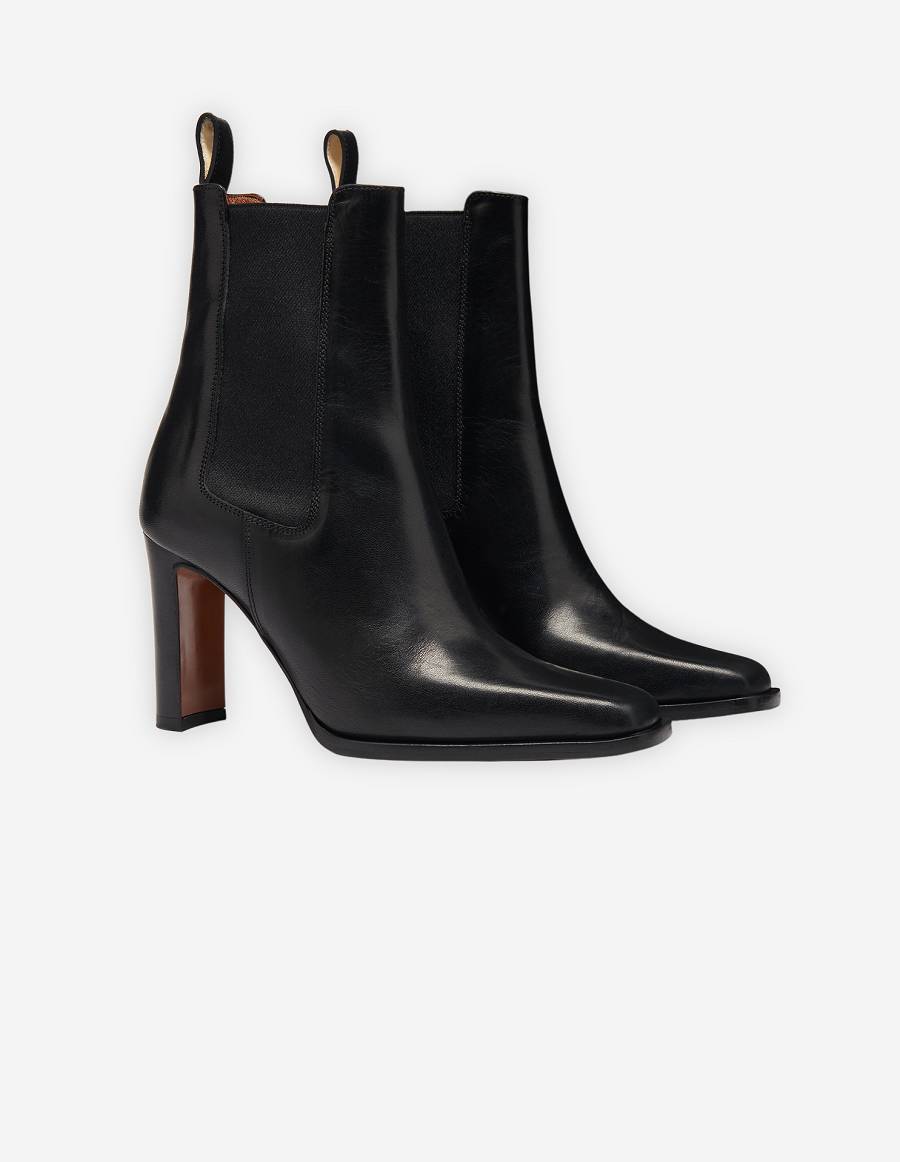 Black Women\'s Maison Kitsune Mk X Atp Atelier Boots | AU-P0326