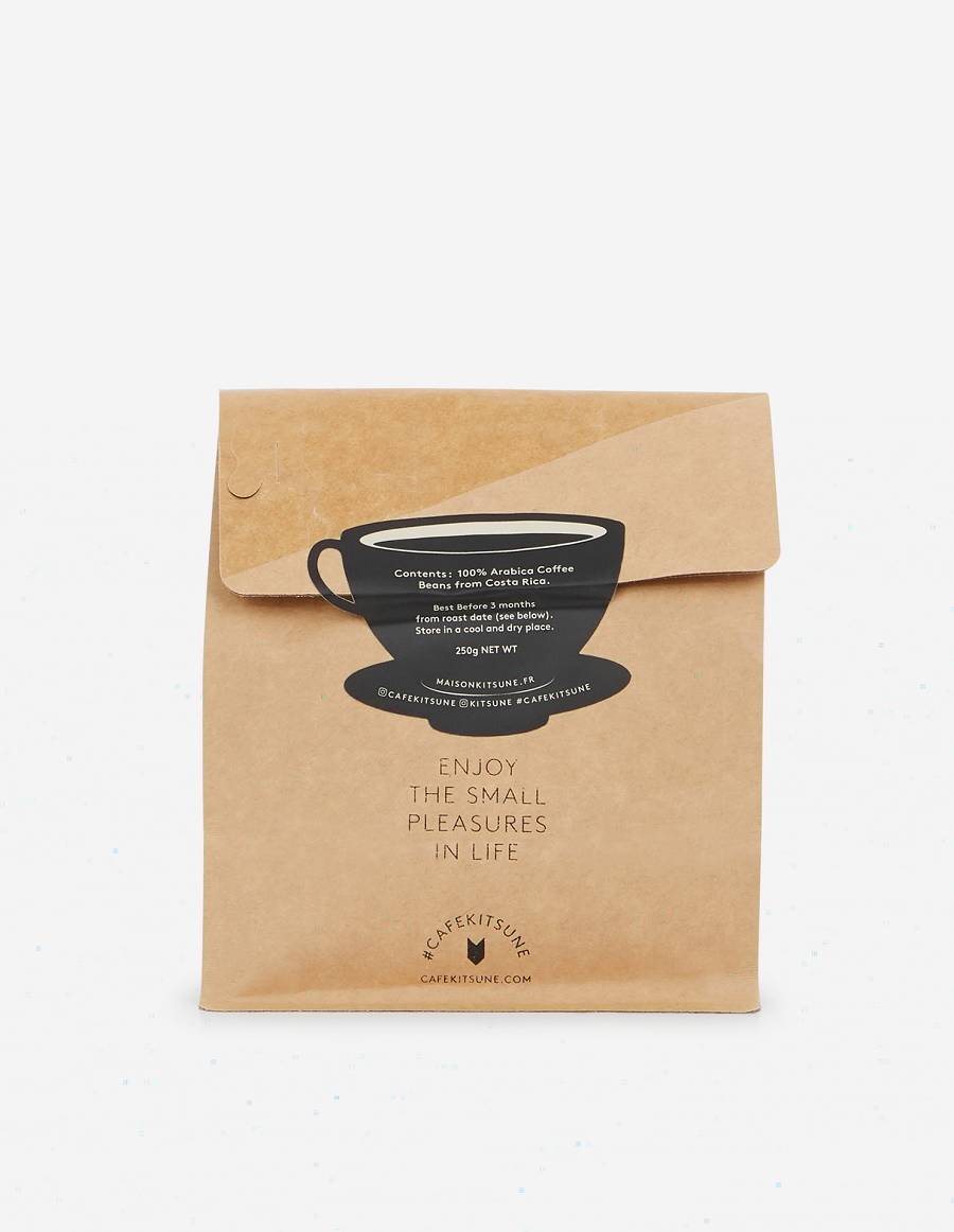 Brown Men's Maison Kitsune Cafe Kitsune Beans 250g Accessories | AU-O1450