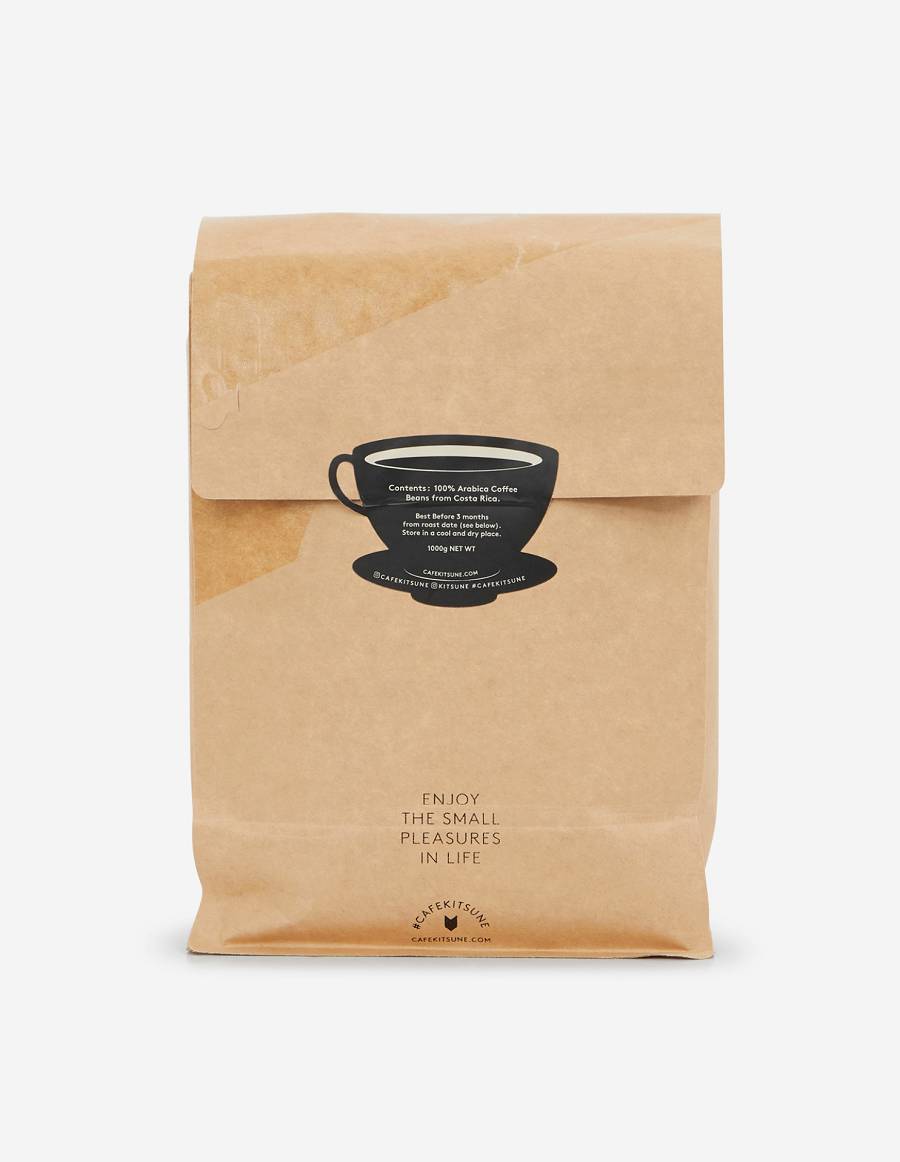 Brown Men's Maison Kitsune Cafe Kitsune Beans 1kg Accessories | AU-O1479