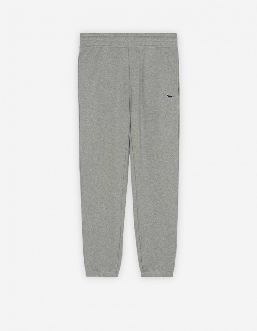 Grey Men\'s Maison Kitsune Navy Fox Patch Pocket Jog Pants | AU-F0625