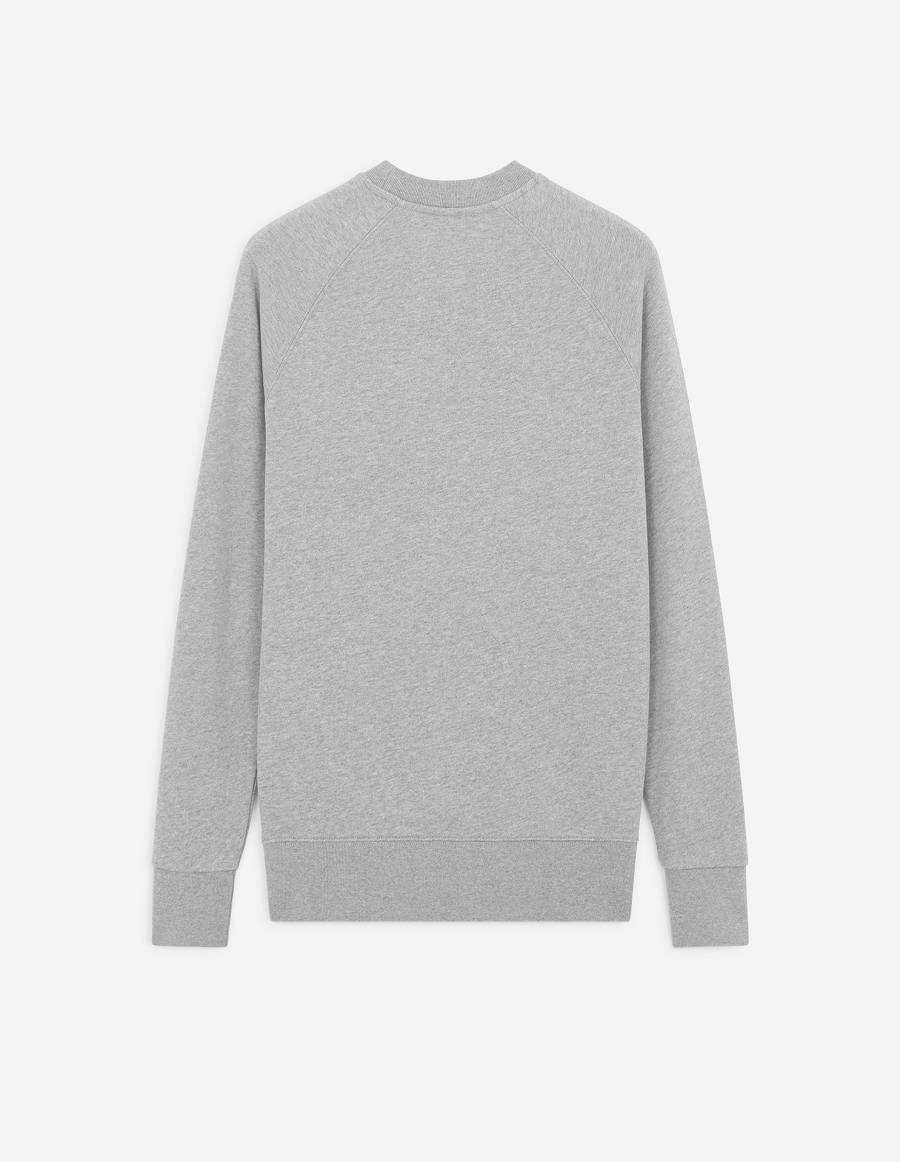 Grey Men's Maison Kitsune Nyc Ben Klevay Sweatshirts | AU-M0170