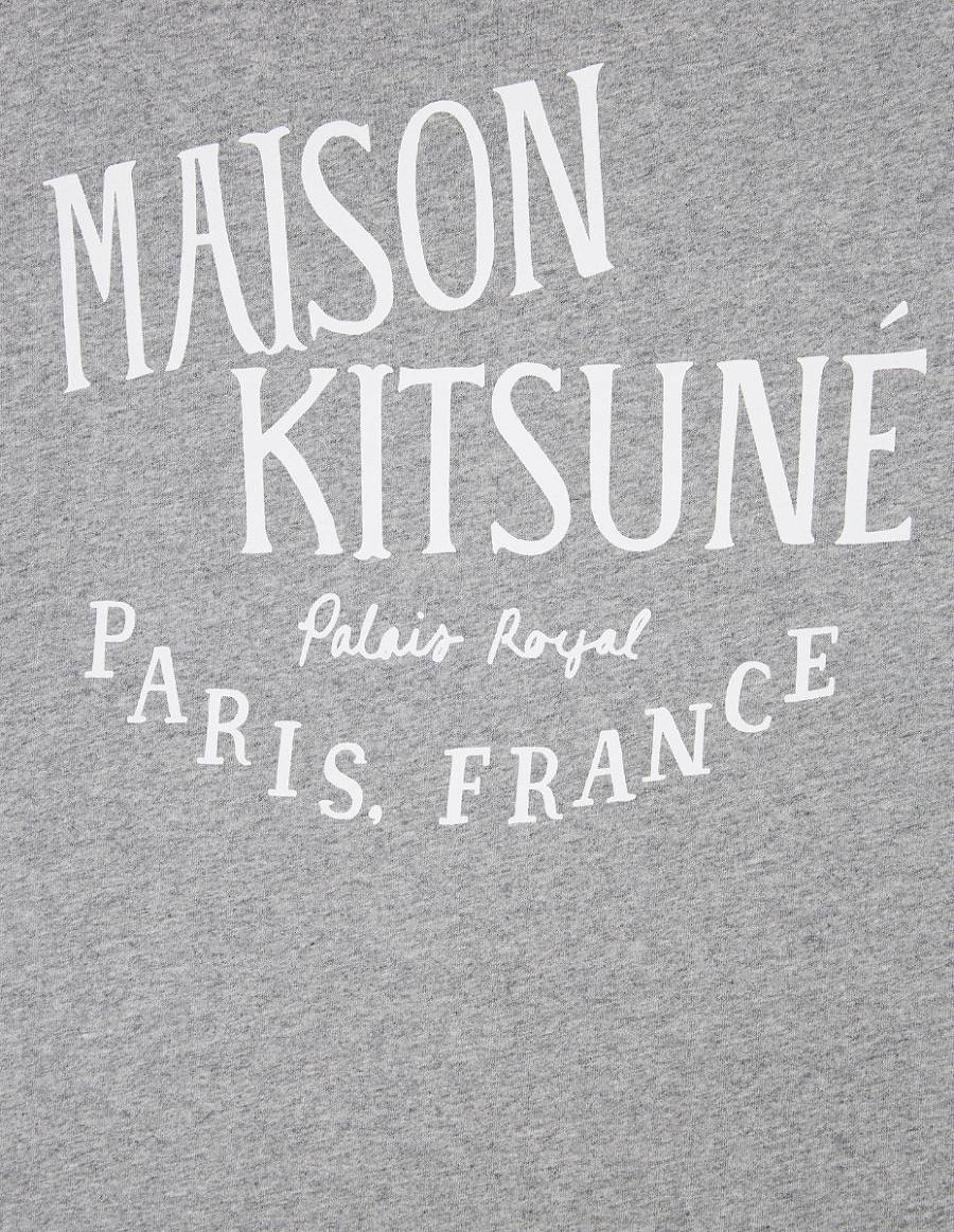 Grey Women's Maison Kitsune Palais Royal Classic T Shirts | AU-Y0933