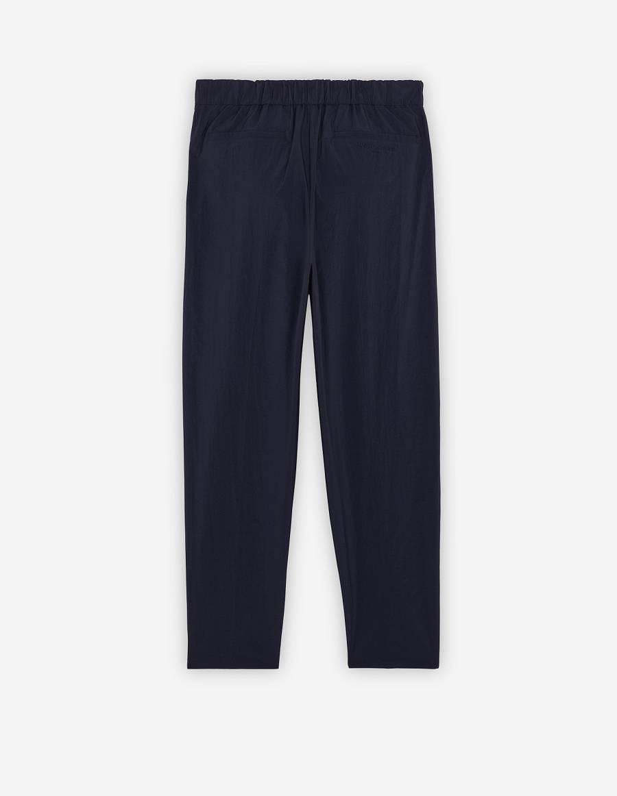 Navy Men's Maison Kitsune City Pants | AU-K0912