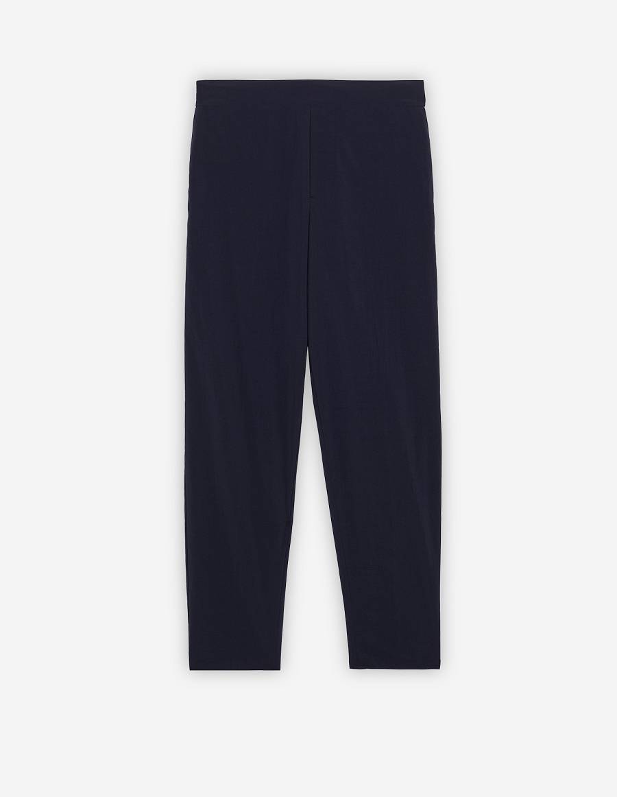 Navy Men\'s Maison Kitsune City Pants | AU-K0912