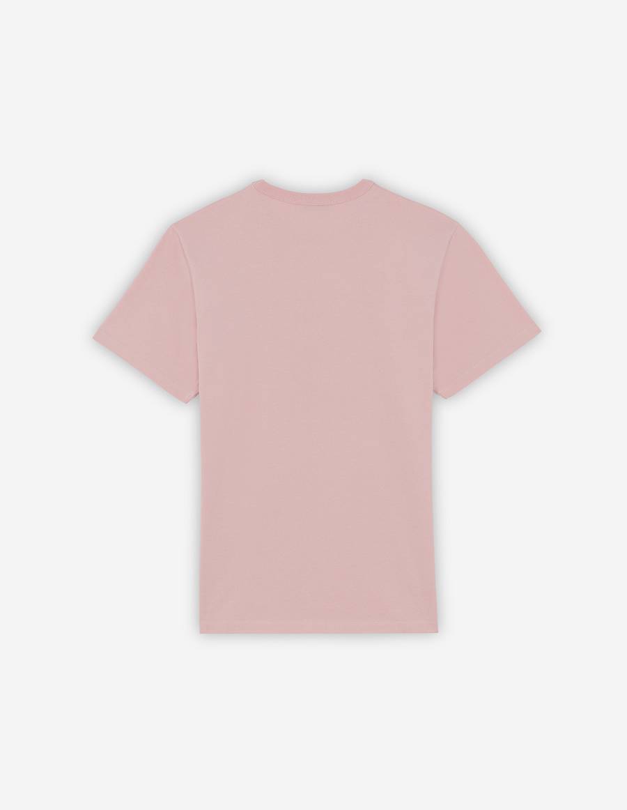 Pink Men's Maison Kitsune Cafe Kitsune Classic T Shirts | AU-F0741