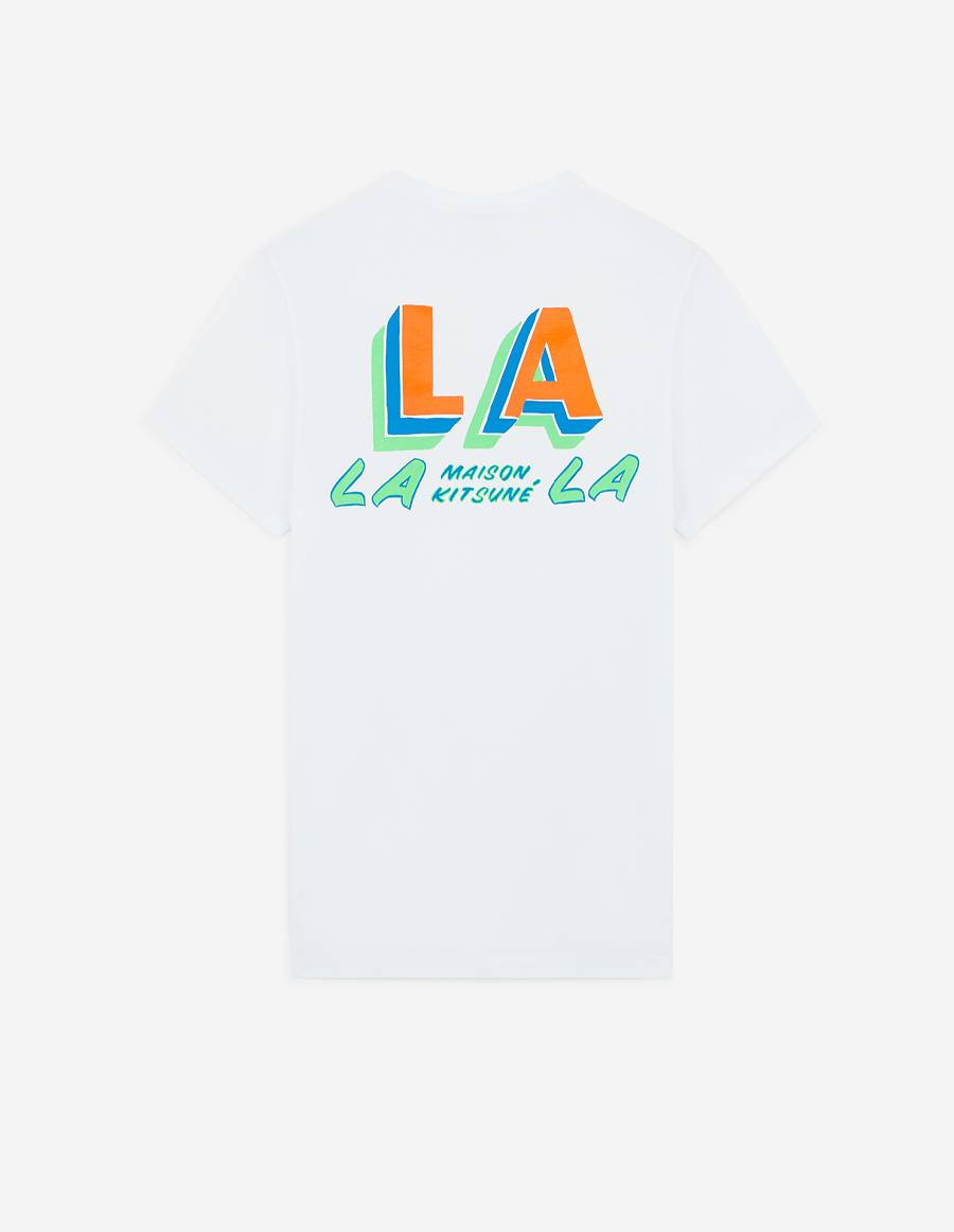 White Men's Maison Kitsune L.A. Ben Klevay T Shirts | AU-Z0175