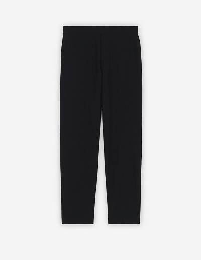 Black Men's Maison Kitsune City Pants | AU-Z0436