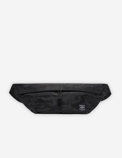 Black Men's Maison Kitsune Mkxeastpak Springer Xl Bumbag Bags | AU-E0149