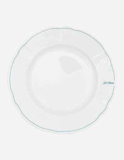 Green Men's Maison Kitsune Mozart Dessert Plate 21cm With Packaging Accessories | AU-K0505