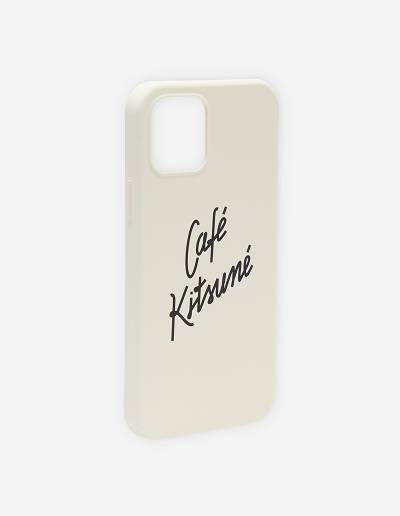 White Women's Maison Kitsune Cafe Kitsune Iphone Case Accessories | AU-J0831